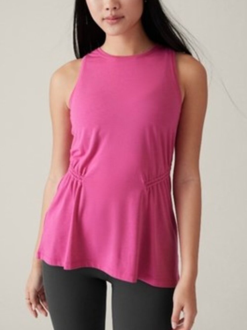 NWT, ATHLETA, "Air Out Cinch Tank" Top - Small